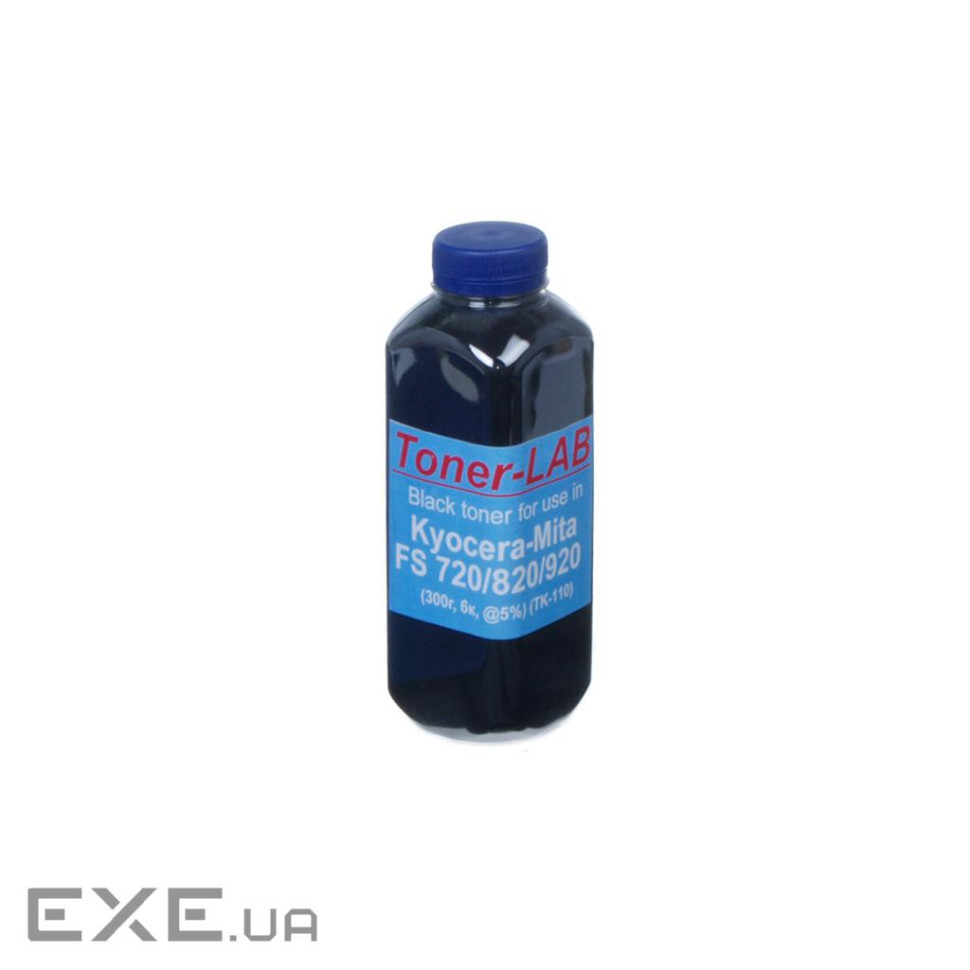 Тонер Kyocera Mita FS-720/820/920/1016, 300г Black TonerLab (3100140)