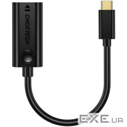 Перехідник USB-C M to HDMI F 0.15m 4K60Hz black Choetech (HUB-H04BK-V5)