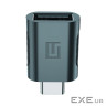 Перехідник OTG USB 2.0 AF to USB-C Space Grey Armorstandart (ARM69356)