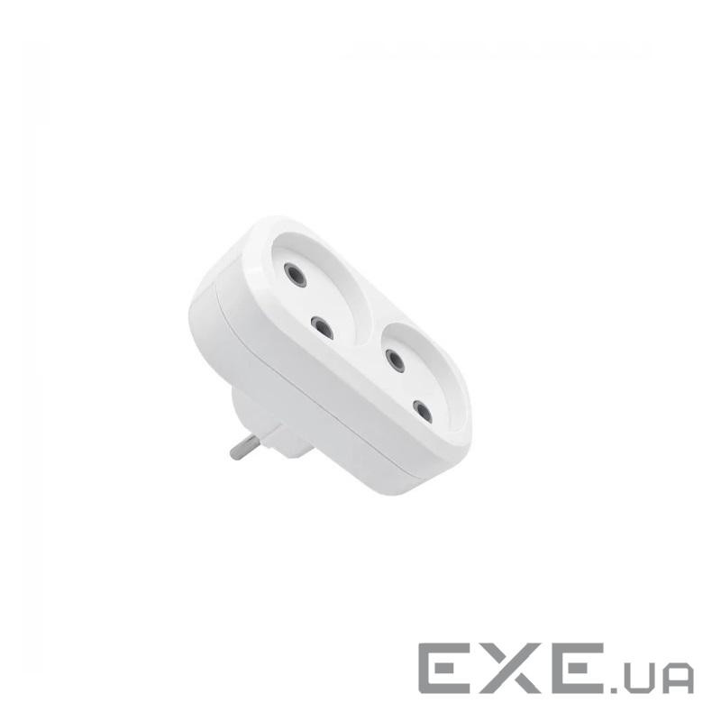 Сетевой фильтр ELM SO-20 двойной на 10A Белый (41-0007)