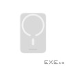 Батарея універсальна Baseus Airpow 6000mAh 20W Mag White (P10022807213-00)