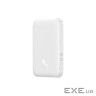 Батарея універсальна Baseus Airpow 6000mAh 20W Mag White (P10022807213-00)