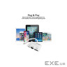 Адаптер Lightning to RJ45 Ethernet + USB 3.0 OTG + Lightning Promate (gigalink-i.white)
