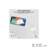 Адаптер Lightning to RJ45 Ethernet + USB 3.0 OTG + Lightning Promate (gigalink-i.white)