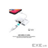 Адаптер Lightning to RJ45 Ethernet + USB 3.0 OTG + Lightning Promate (gigalink-i.white)