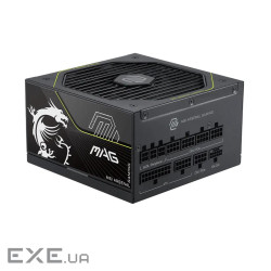 Блок живлення ATX 1000W MAG A1000PLS PCIE5 MSI