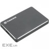 Портативний жорсткий диск TRANSCEND StoreJet 25C3 2TB USB3.0 Iron Gray (TS2TSJ25C3N)