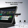 Зчитувач флеш-карт Ugreen USB-C + USB to TF/SD 3.0 CM304 black (80191)