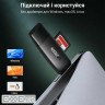 Зчитувач флеш-карт Ugreen USB-C + USB to TF/SD 3.0 CM304 black (80191)