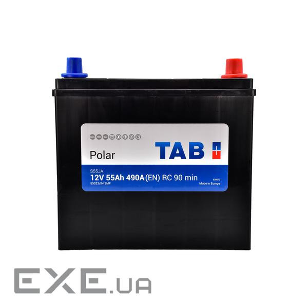 Акумулятор автомобільний TAB 55 Ah/12V Polar S Euro Japan (246 855)