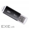 Флеш пам "ять USB 2.0 32GB SILICON POWER U02 Black (SP032GBUF2U02V1K)