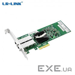 Мережева карта LR-Link 2x1GB SFP 4xPCIE Intel 82576 (LREC9702EF-2SFP)
