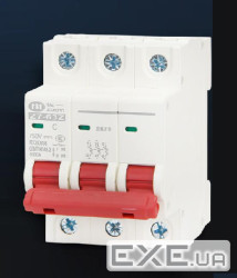 Автоматичний вимикач постійного струму ZUOYI Z7-63Z 3P C40 DC250-1000V, 40A, (Z7-63Z 3P C40 DC750V)