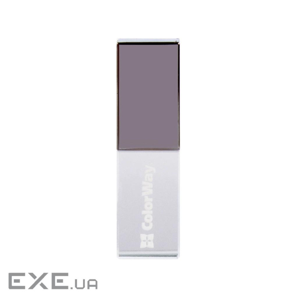 USB флеш накопичувач ColorWay 32GB 3.0 Transparent (CW-USBCL32)