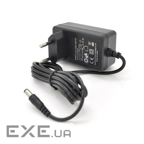 Імпульсний блок живлення 24В 1А (24Вт) штекер 5.5 / 2.5 довжина 1м, Q50, Black (21884) , Q50, Black (21884)