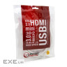 Кабель мультимедійний DisplayPort M to HDMI M 2.0m Extradigital (KBD1669)