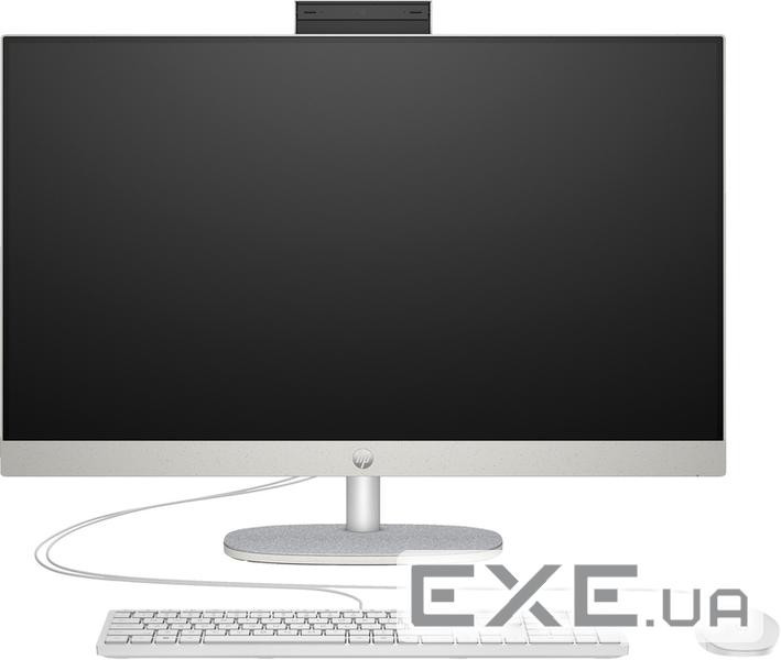 Моноблок 27" HP 27-cr0068ua AiO i3-1315U/16Gb/SSD512Gb/WiFi/Cam/K&M/DOS/Shell White (AE0P9EA)