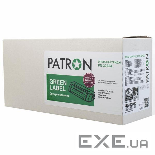 Драм картридж Patron HP LJ CF232A GREEN Label (PN-32AGL)