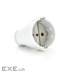 Штепсельний роз&apos,єм пластиковий з заземленням 16A 250V OA1020, Q15