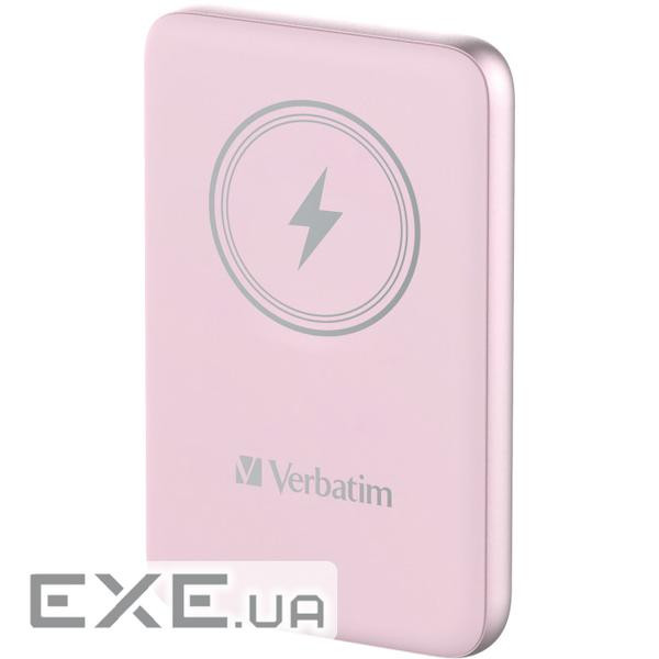 Повербанк із бездротовою зарядкою VERBATIM Charge 'n' Go 10000mAh Pink (32248)