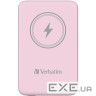 Повербанк із бездротовою зарядкою VERBATIM Charge 'n' Go 10000mAh Pink (32248)