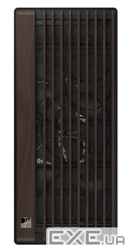 Корпус ASUS ProArt PA602 Wood Edition - Tempered Glass Panel Modern Black (90DC00J0-B09030)