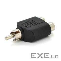 Спліттер VOLTRONIC RCA (тато)/2 RCA (мама) ),Q100 (YT-S-RCA(M)/2*(F))