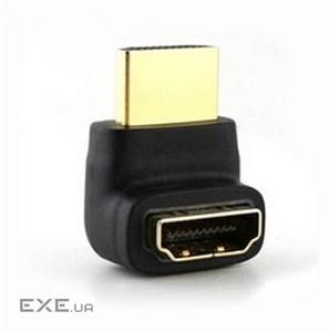 Перехідник моніторний HDMI M/ F,90ё вверх, черный (62.05.4578-20)