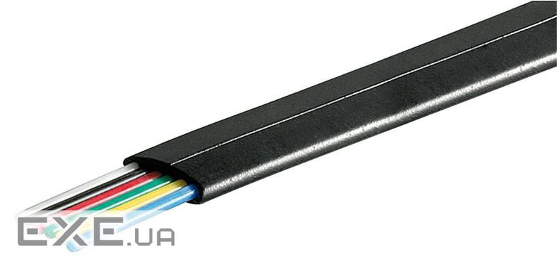 Кабель телефонний у бухті FreeEnd Telephone, 100m 6жил AWG30 Flat 100% Cu, HQ, черный (75.05.0254-4)