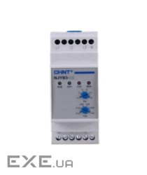 Реле контролю фаз CHINT NJYB3-10 AC220V, 1-2F4P, Захист U+ (0,1~1,3) *Us / U- (0,7~0,95) *Us, Затрим