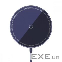 Бездротове ЗУ Baseus Simple Mini3 Magnetic Wireless Charger 15W purple (CCJJ040205)