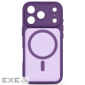 Чохол до мобільного телефона Armorstandart Lush MagCase Apple iPhone 17 Pro Dark Violet (ARM87490)