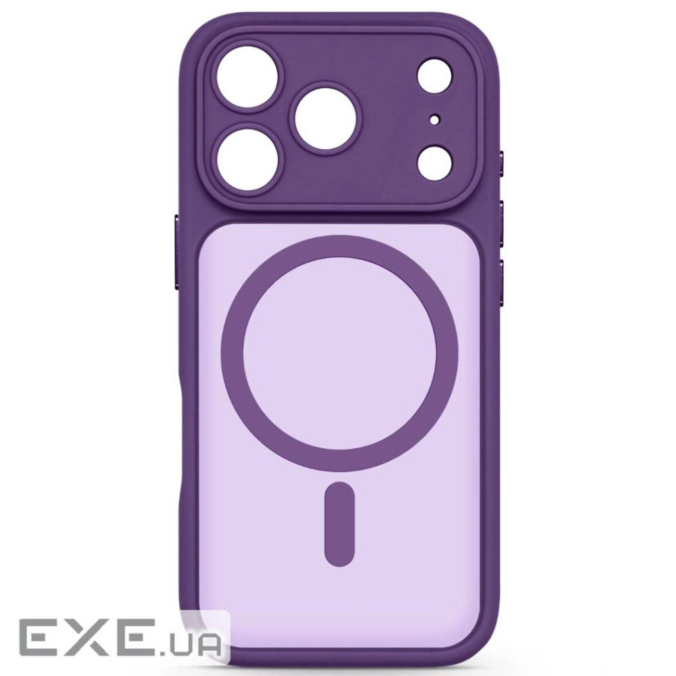 Чохол до мобільного телефона Armorstandart Lush MagCase Apple iPhone 17 Pro Dark Violet (ARM87490)