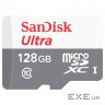 Карта пам'яті SANDISK microSDXC Ultra 128GB UHS-I Class 10 + SD-adapter (SDSQUNS-128G-GN6TA)