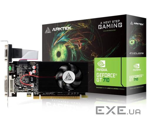 Відеокарта ARKTEK GeForce GT 710 4GB DDR3 64-bit (AKN710D3S4GL1)