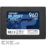 Накопичувач SSD 960GB Patriot Burst Elite 2.5" SATAIII TLC (PBE960GS25SSDR)