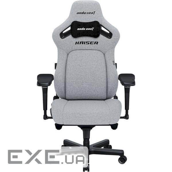 Крісло ігрове Anda Seat Kaiser 4 Fabric Size L Grey (AD12YDDC-L-20-G-CF)
