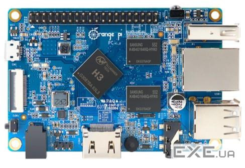 Одноплатний комп'ютер Orange Pi PC PLUS (SBC-OPI-PCPLUS)
