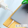 Дата кабель USB-C to USB-C 1.0m 240W TPE X93 white HOCO (6931474790736)