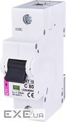 Автоматичний вимикач ETI, ETIMAT 10 1p C 80А (20 kA) (2131731)