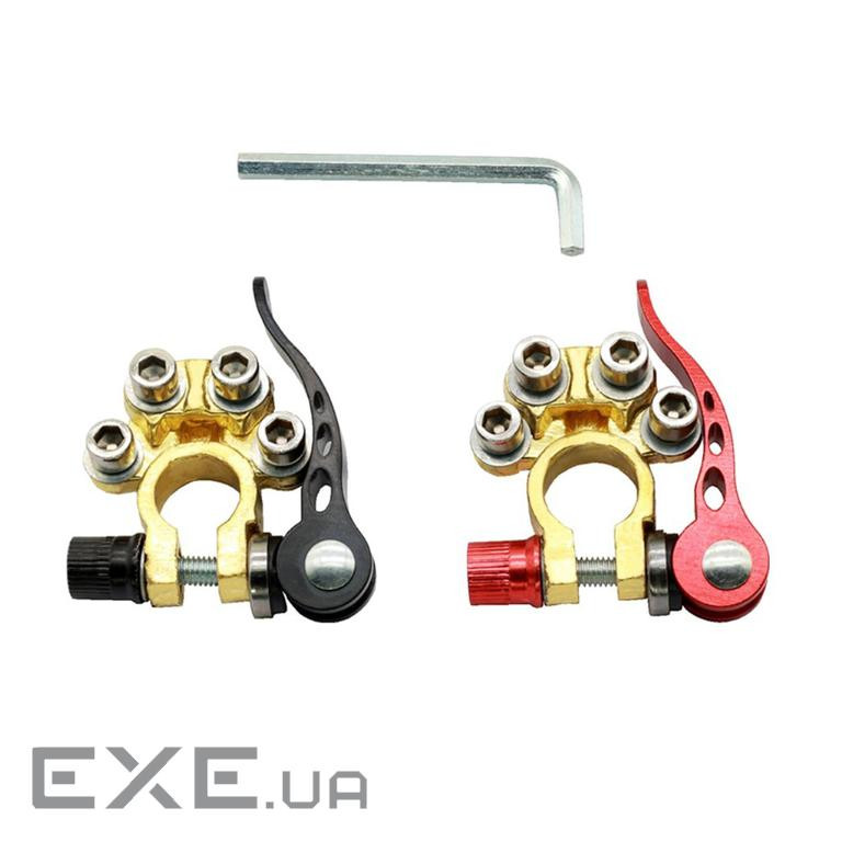 Набір мідних регульованих клем T207 для свинцево-кислотних акумуляторів