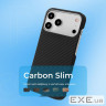 Чехол Proove Carbon Slim with Magnetic Ring iPhone 14 Pro full black (57535 black)
