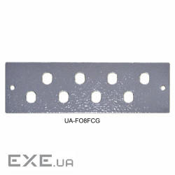 Лицьова панель 8FC / ST для UA-FOBC-B, сіра (UA-FO8FCG)