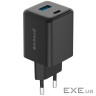 СЗУ Proove Pocket Gan 45W Type-C + USB black (WCPG45110001)