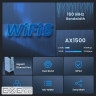 Повторювач/розширювач WiFi сигналу Tenda A23 (AX1500 Wi-Fi 6, 1xGE LAN, 2*5dBi зовнішні антени) )