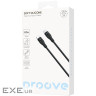 Кабель Proove Soft Silicone Type-C to Type-C 60W (2m) black (CCSO60002221)