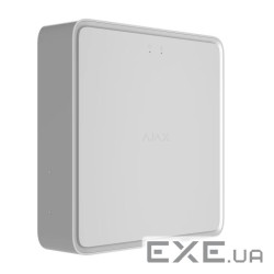 Бездротовий ретранслятор радіосигналу для пожежної сигналізації Ajax EN54 Fire ReX Jeweller White