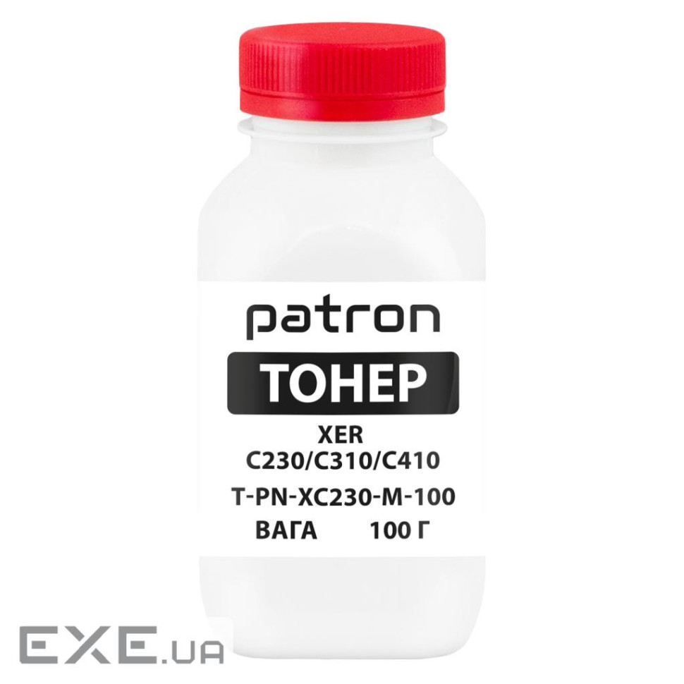 Тонер XER C230/C310/C410, 100 г, Magenta Patron (PN-XC230-M-100)