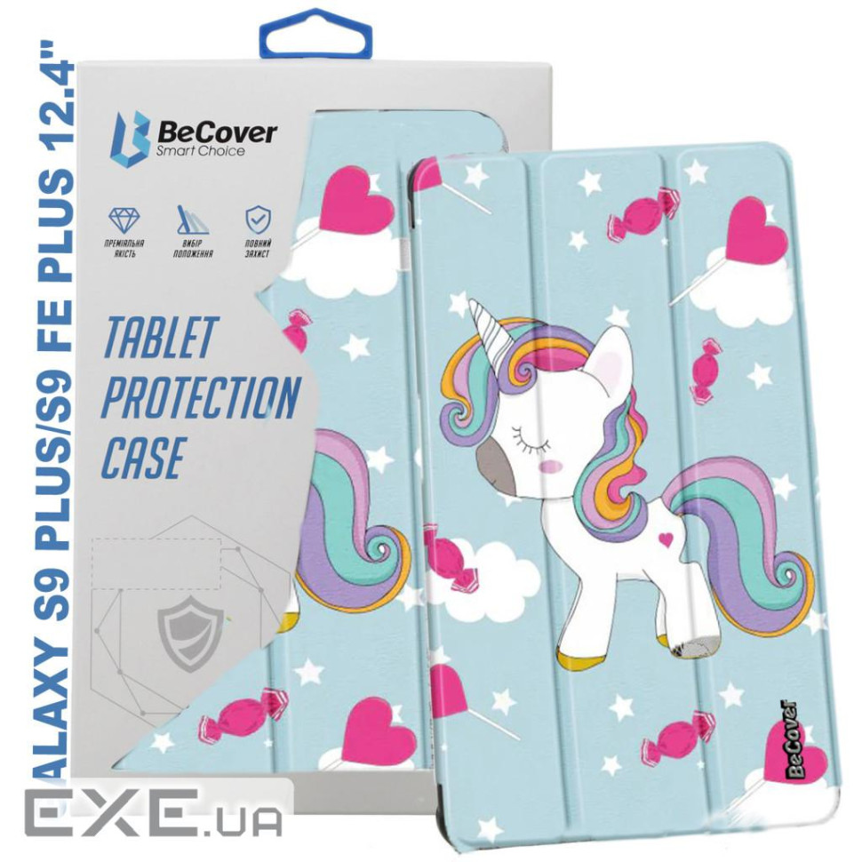 Чохол до планшета BeCover Smart Case Samsung Tab S9 Plus (SM-X810/SM-X816)/S9 FE Plus (SM-X (710385)