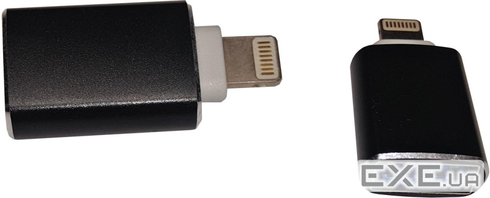 Перехідник OTG Lightning - USB 3.0 AF Black (S0998) OTG Lightning - USB 3.0 AF Black (S0998)